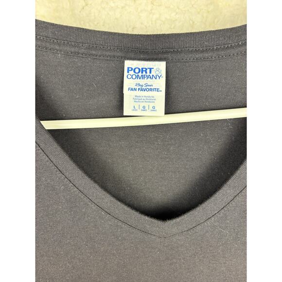 Florida State Seminoles Mama Nole Tee Women’s L V-Neck Black NWOT - Picture 3 of 5